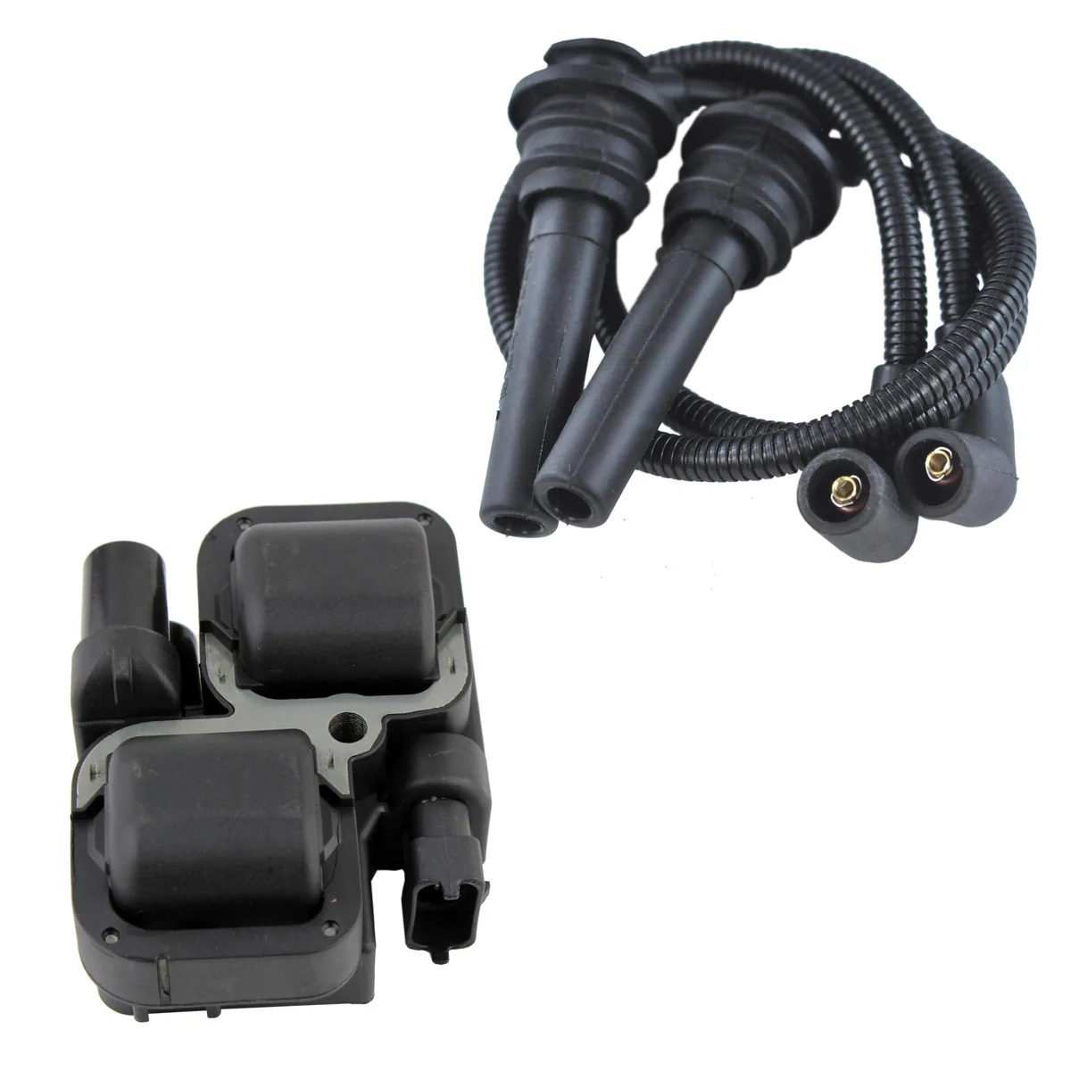 Kit External Ignition Coil + Spark Plug Cap for Polaris RZR 1000 XP / Trail S | RZR 900 XP / Turbo 2014-2026 | 4010425 - Image 2