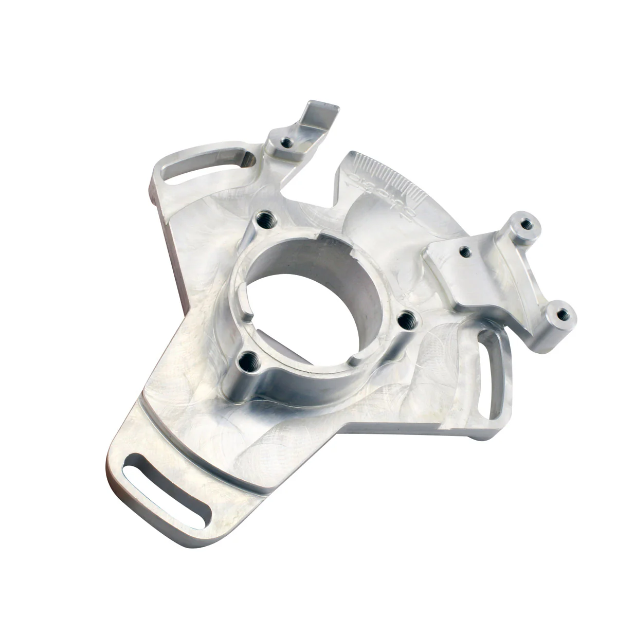 Performance Machined Aluminum Adjustable Stator Timing Back Plate for Yamaha YFZ350 Banshee 1987-2006 Sparkling Silver - Image 11