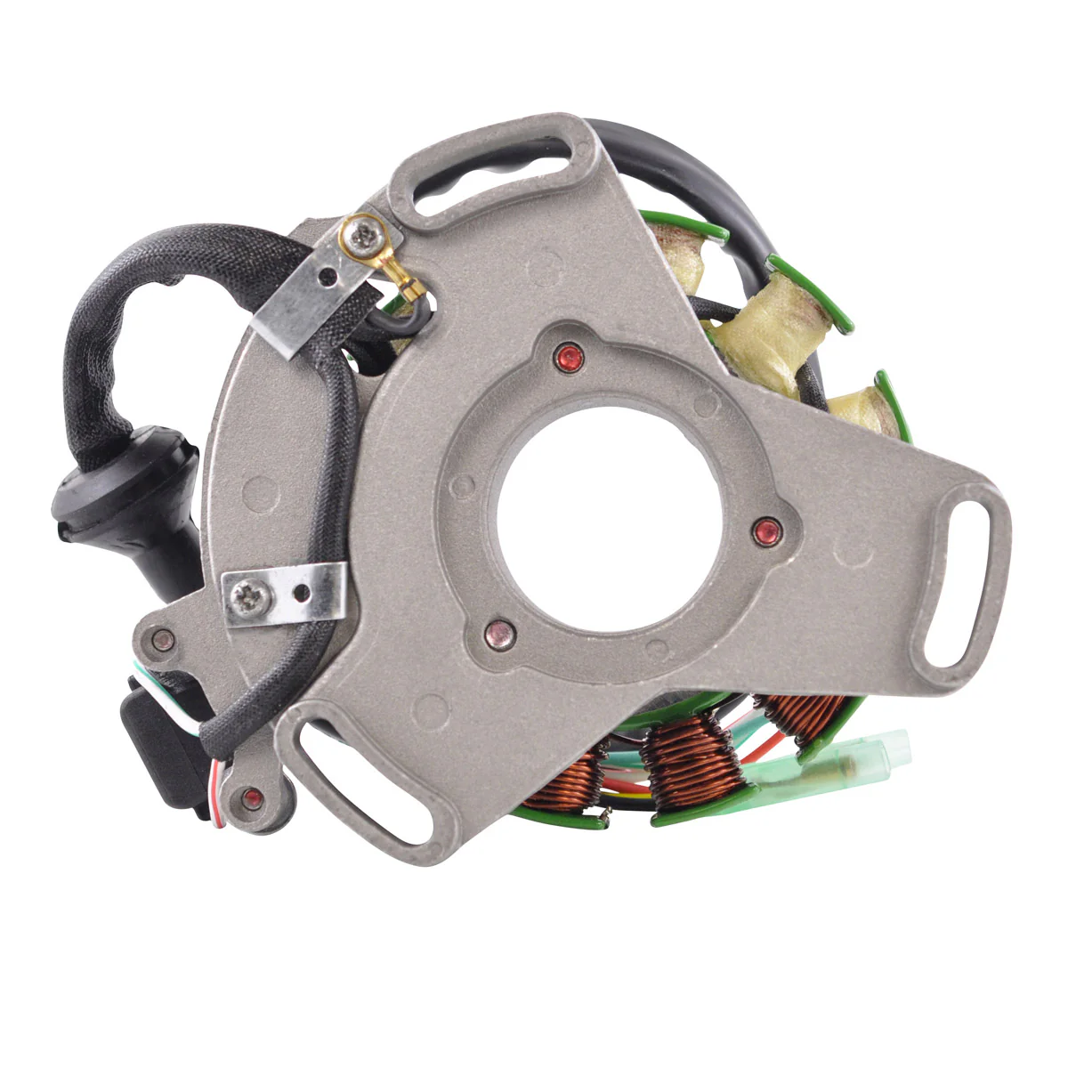 Kit Stator 100 W + External Ignition Coil + Backplate + Flywheel Puller for Yamaha YFZ 350 Banshee 1987-1994 - Image 4