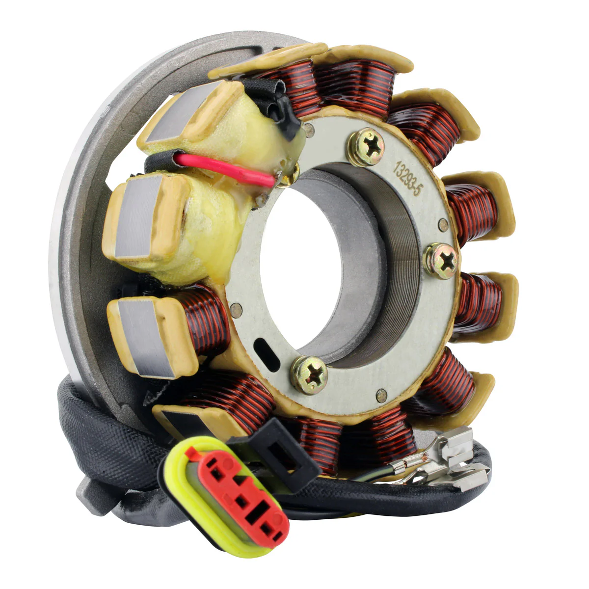Kit Stator + Voltage Regulator Rectifier + Magneto Flywheel for Ski-Doo Tundra 280 R Tundra 250 II 1998-2005 - Image 9