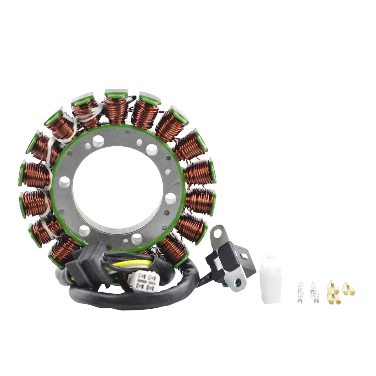 Kit Stator + Improved Magneto Flywheel + Mosfet Regulator Rectifier for Suzuki LTA 400 Eiger / LTF 400 Eiger 2002-2007 - Image 3