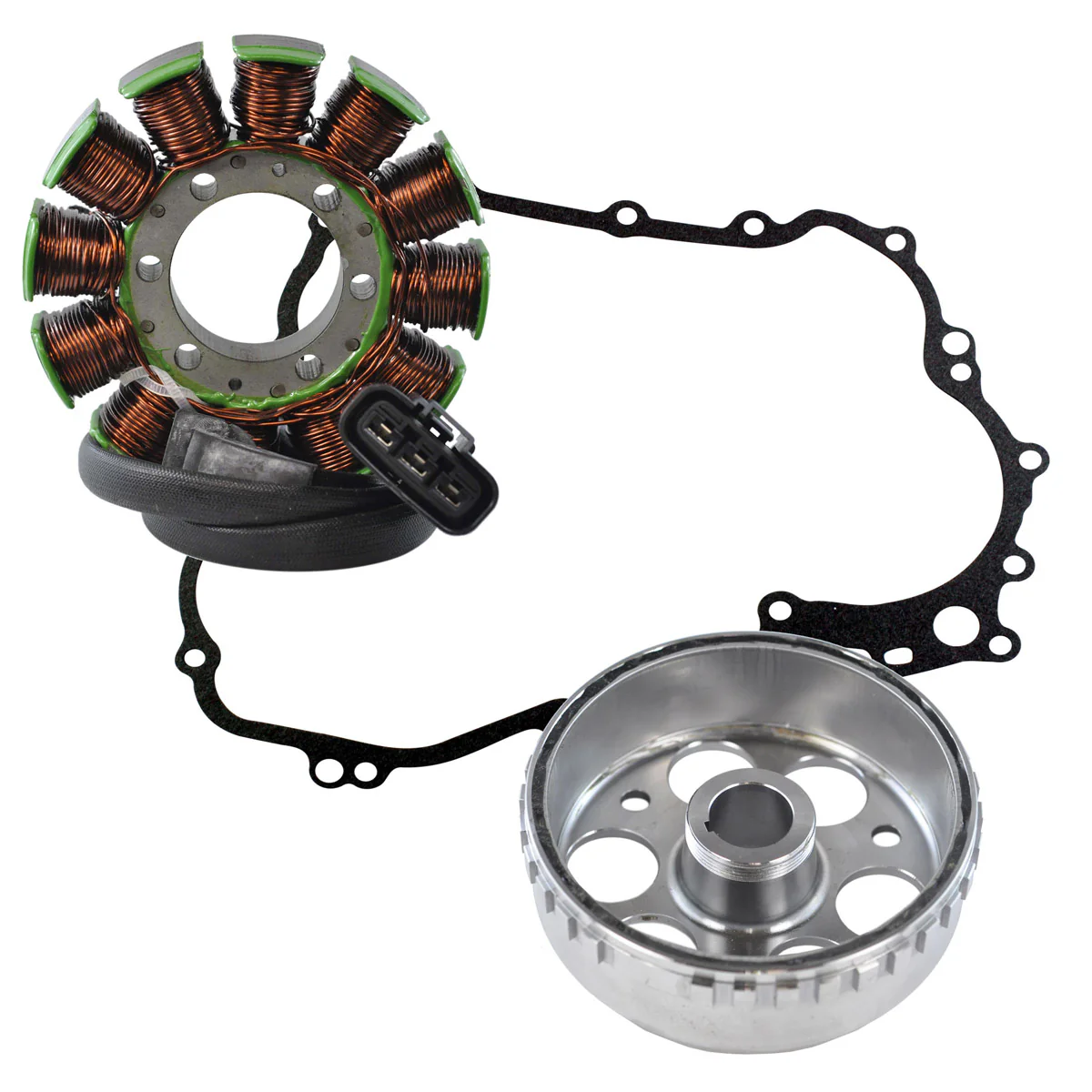 Kit Flywheel + Stator + Gasket for Ski-Doo Expedition Grand Touring GSX MX Z Renegade 1200 cc 2009-2016 - Image 2