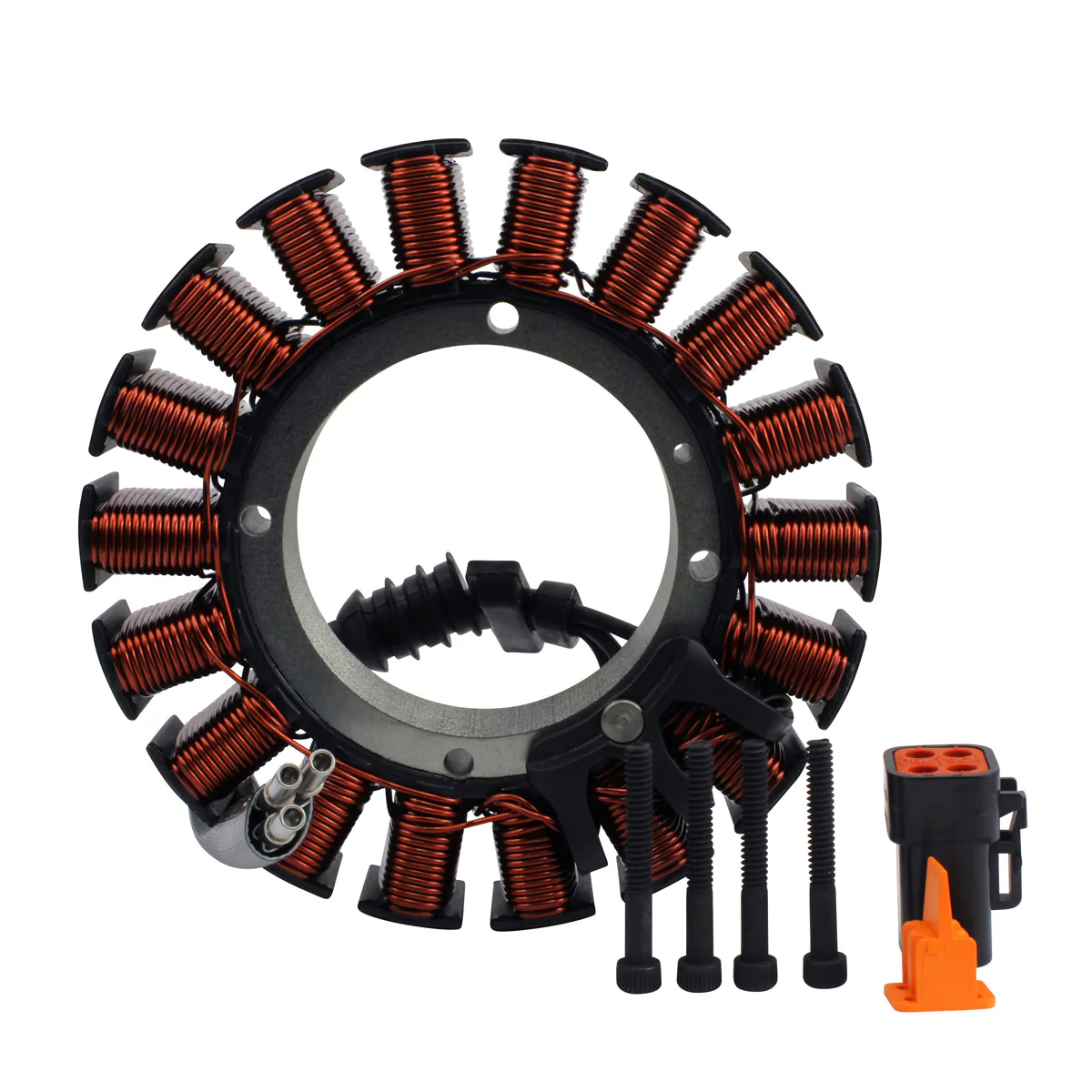40A Stator for Harley Davidson Dyna Super / Wide Glide 1450 1584 | Softail Springer 1584 1800 2007 | # 30017-07