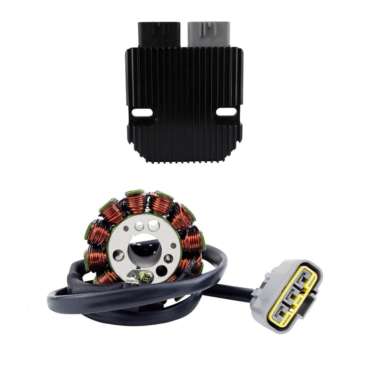 REVOLT Voltage Regulator + Generator Stator for Yamaha FZ1 1000 | FZ8 800 | YZF R1 1000 2006-2014 | # 2D1-81410-00-00
