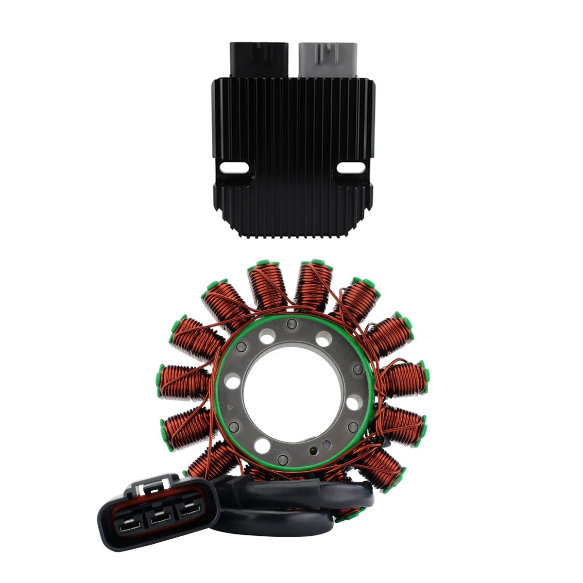 REVOLT Voltage Regulator + Generator Stator for Honda CBR 600 RR 2013-2024 CBR600RR 31120-MJC-D01 - Image 3