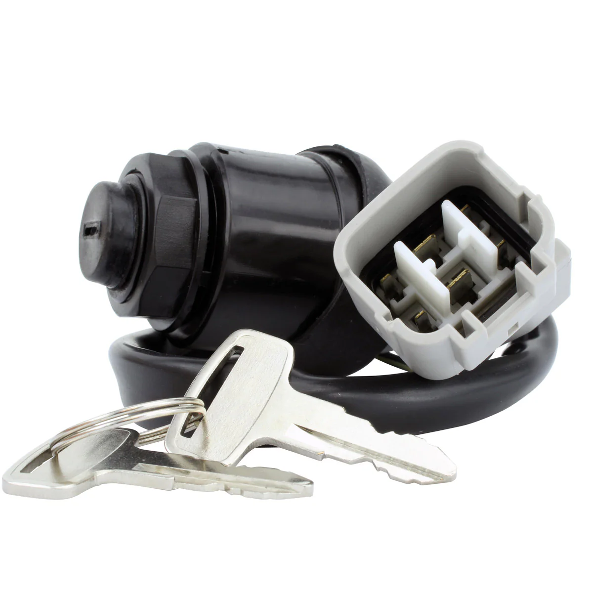3-Pos. Ignition Key Switch for Kawasaki KAF 820 | KAF 1000 Mule Pro | KRF KRT 750 800 Teryx 2008-2023 | 27005-0643 - Image 4