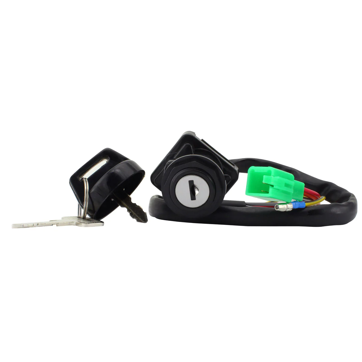 3-Position Ignition Key Switch for Suzuki LT 230 300 | LTF 250 Quadrunner | LTF 160 Quadsport 1987-2007 | 37110-02C01 - Image 2