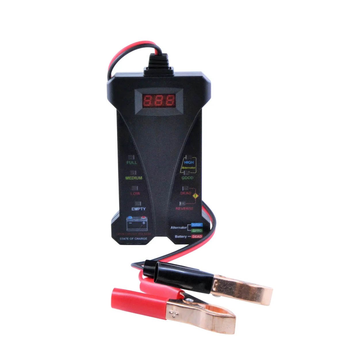 Universal 12 Volts Digital Battery Tester / Charging System Analyzer - Image 7