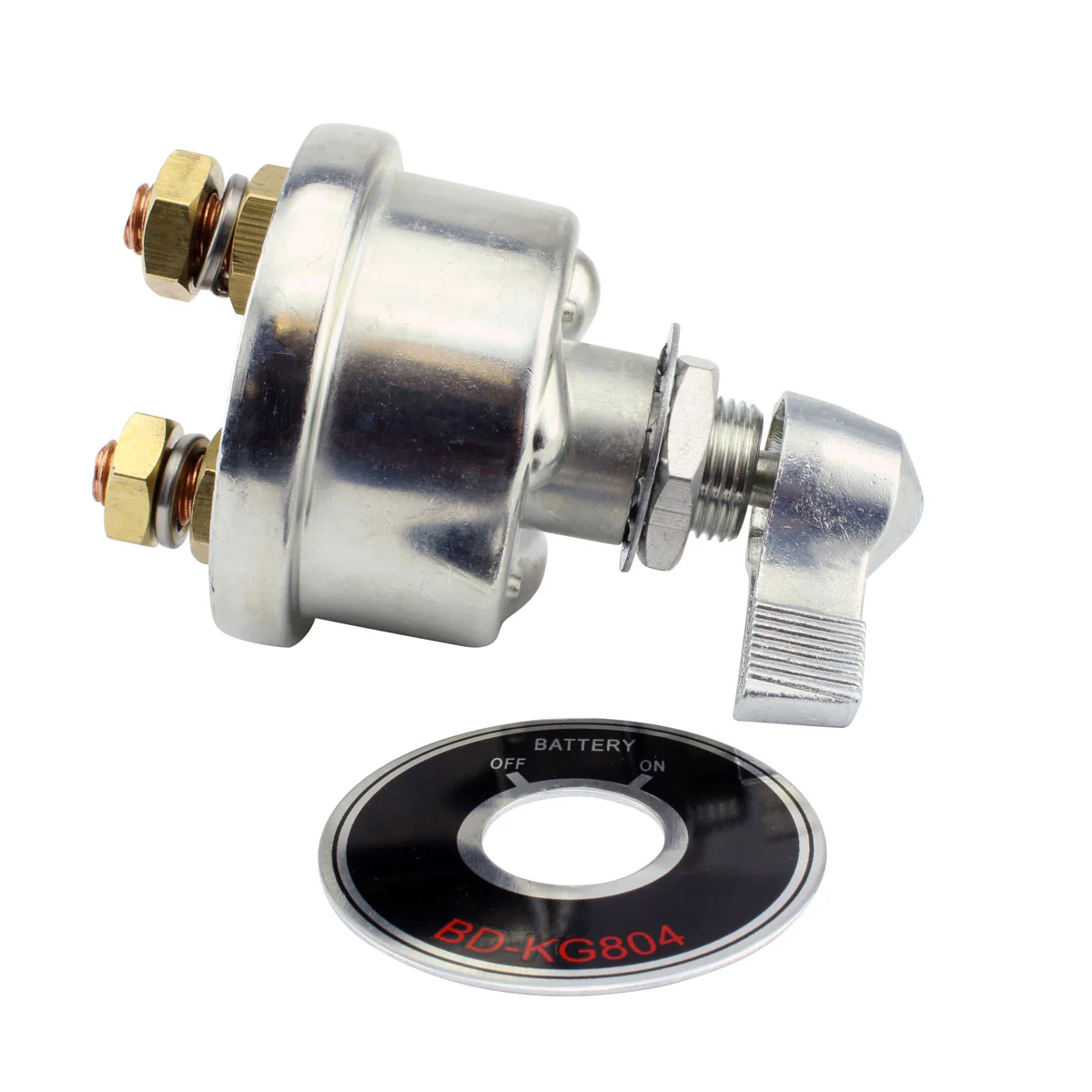 Universal 2 Post 125 amps / 12 V Master Battery Disconnect Switch SPST - Image 9