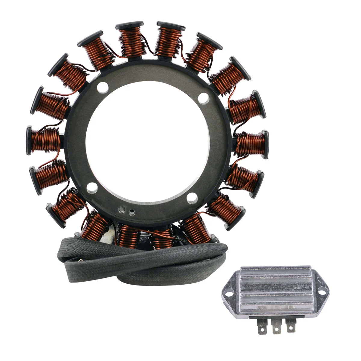 KIT Stator + Voltage Regulator for Kohler Tractor CH11-CH15 CV11-CV15 KT17 KT19 All Years - Image 2