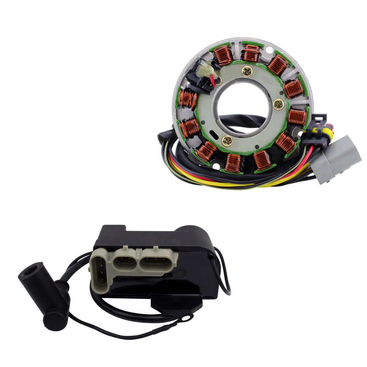Kit Stator + CDI Box Ignition Coil Calibrated Module for Ski-Doo RER Freestyle 300 | Skandic 300 2006-2009 | 420889369