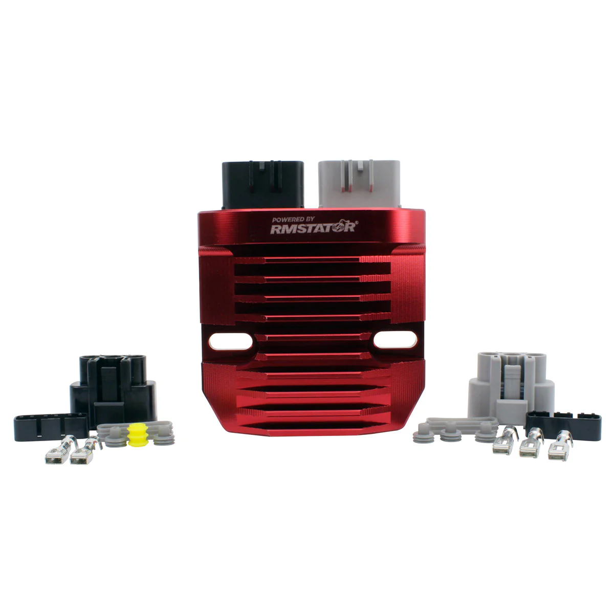 Kit Stator + RMSTATOR Red Machined Aluminum Mosfet Regulator for Honda TRX 420 Rancher FA 2014-2021 | OEM# 31120-HR3-A61 - Image 9