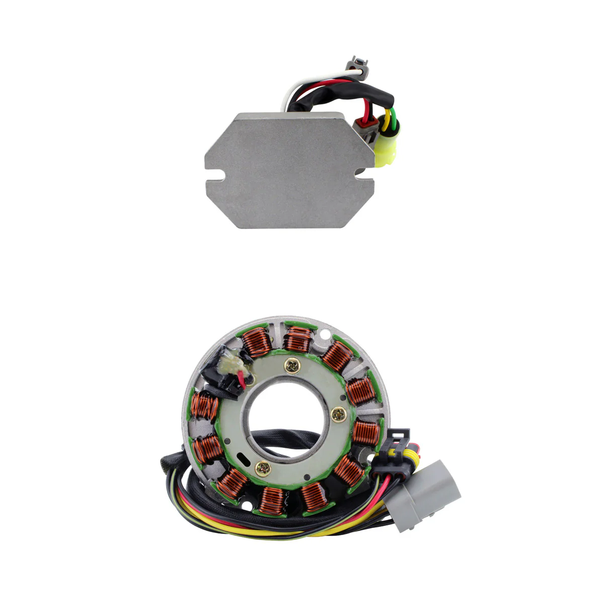 Kit Stator + Regulator Rectifier for Ski-Doo Skandic 440 LT Carb F/C | Lynx Forest | 2001-2004 | OEM 420886603 M5446342